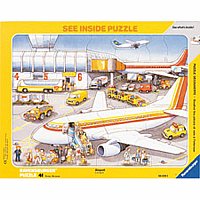At the Airport See-Inside Puzzle