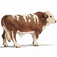 Schleich Simmental Bull