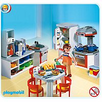 Playmobil 4283 Kitchen with Dinnette Set