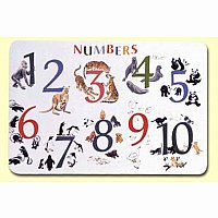 Numbers with Animals Placemat