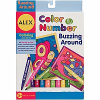 Color By Number-Buzzing Around