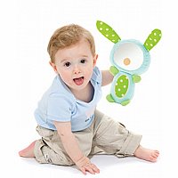 Squeak & Rattle Bunny Face Mirror