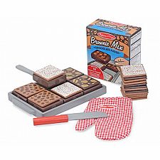 Wooden Bake & Serve Brownie Set