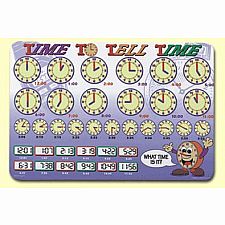 Time to Tell Time Placemat
