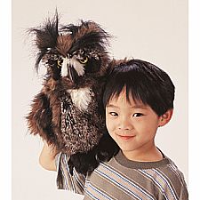 Great Horned Owl Puppet